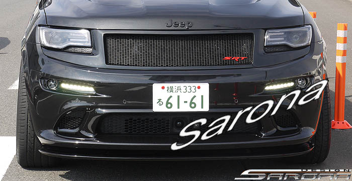 Custom Jeep Grand Cherokee  SUV/SAV/Crossover Front Lip/Splitter (2011 - 2016) - $690.00 (Part #JP-007-FA)